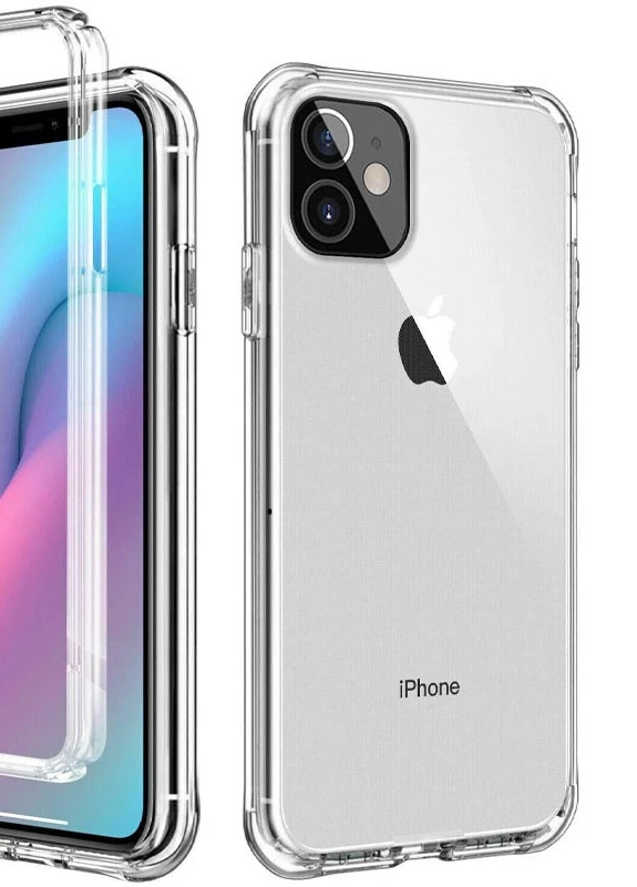 Чохол TPU + PC Full Body з захистом 360 для Apple iPhone 12 mini (5.4 ') Прозорий (is_00000039081_1) Epik (229728209)