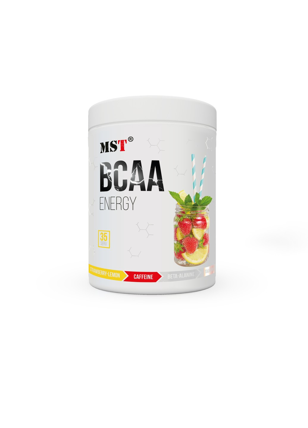 БЦАА BCAA Energy 315 грамм Клубника лимон MST (255363734)
