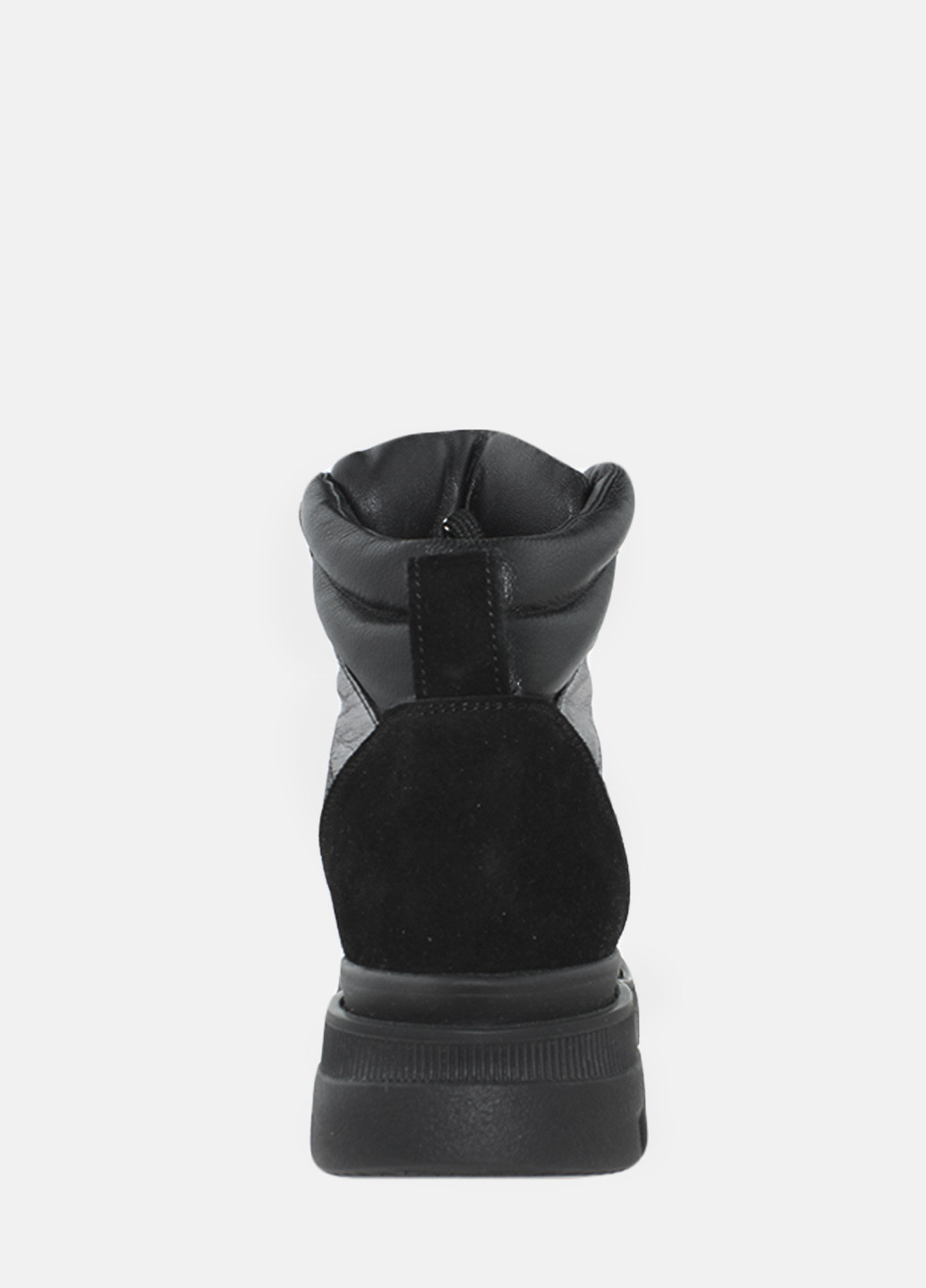 Зимние ботинки rf50456-11 черный Favi из натуральной замши