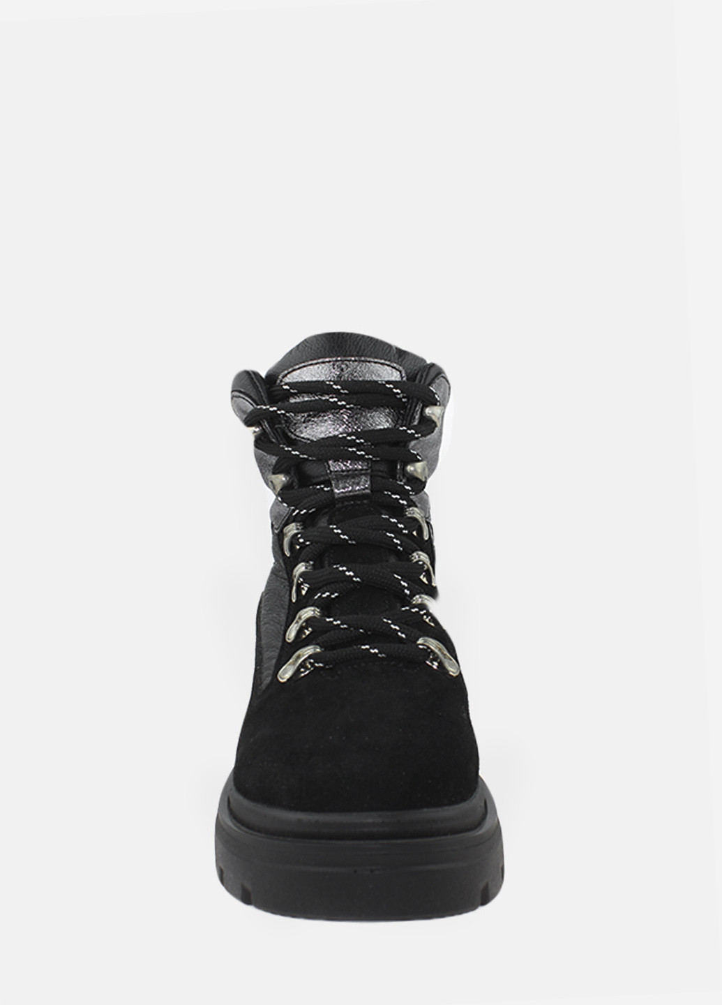 Зимние ботинки rf50456-11 черный Favi из натуральной замши