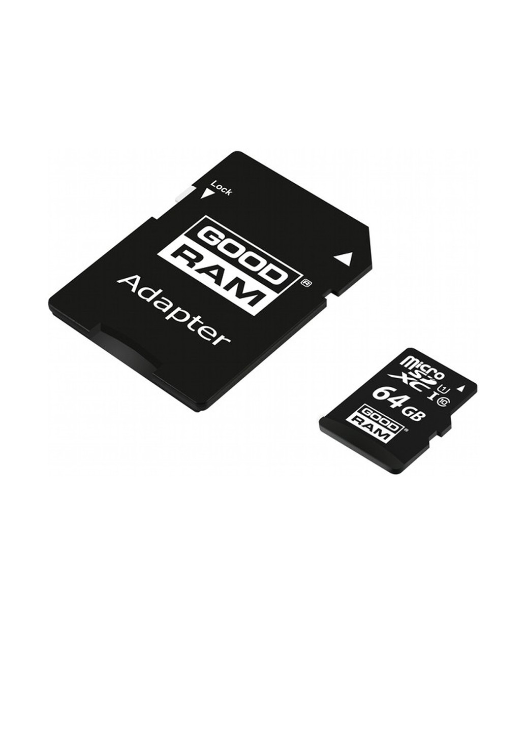 Карта памяти microSDHC 64GB C10 UHS-I + SD-adapter (M1AA-0640R12) Goodram карта памяти goodram microsdhc 64gb c10 uhs-i + sd-adapter (m1aa-0640r12) (135316879)