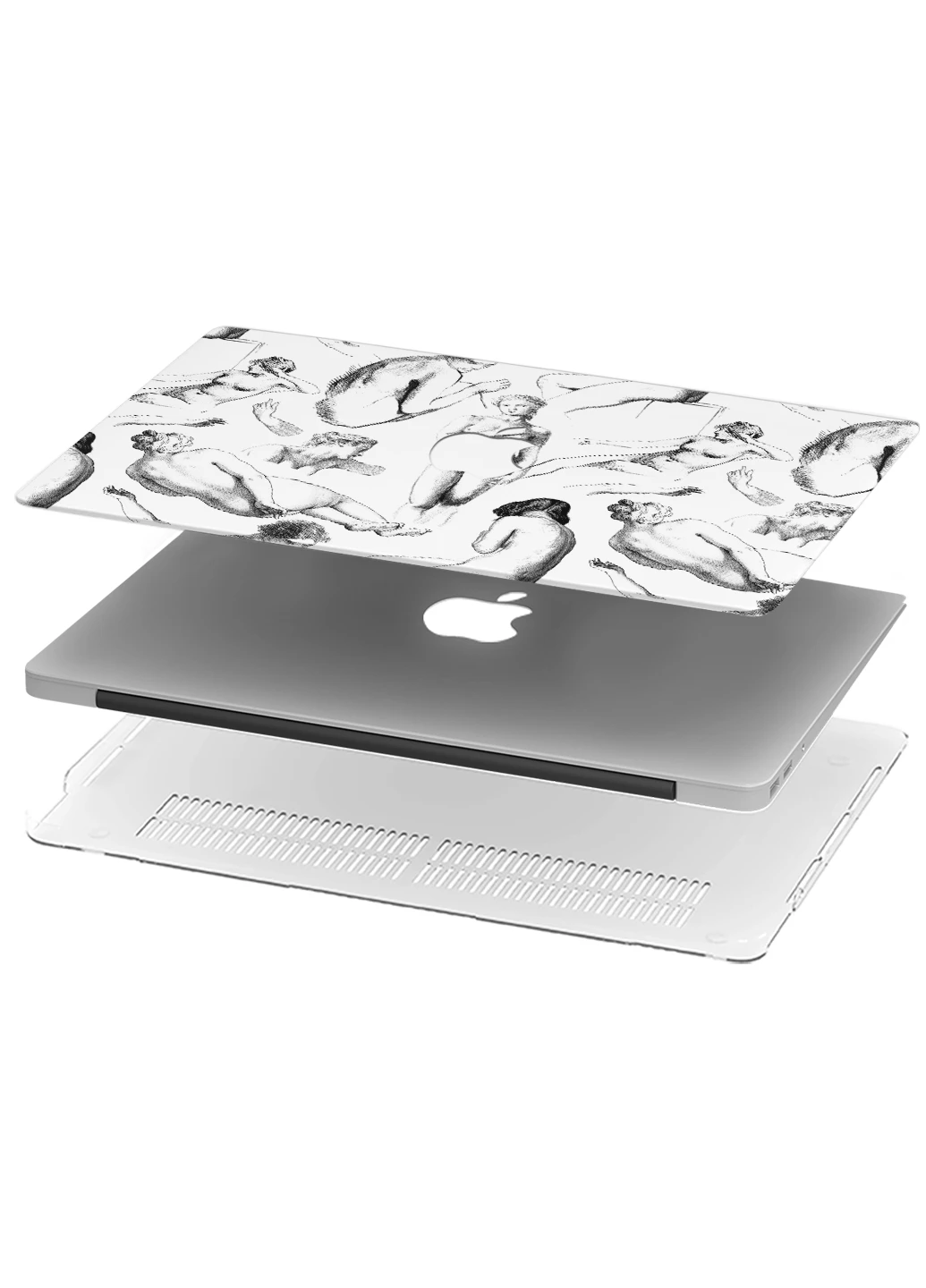 Чехол пластиковый для Apple MacBook 12 A1534 / A1931 Ренессанс (Renaissance) (3365-2780) MobiPrint (219124041)