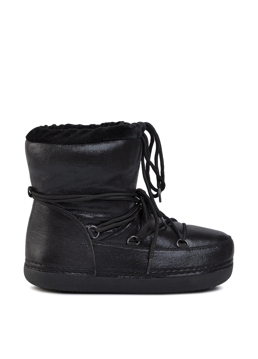 Черные зимние черевики ws19002-02 DeeZee