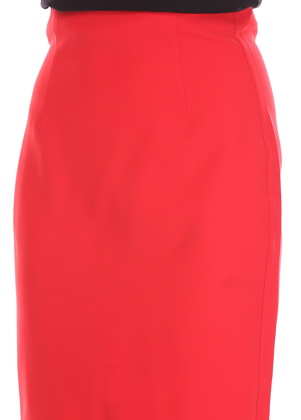 Красная кэжуал однотонная юбка Tales карандаш