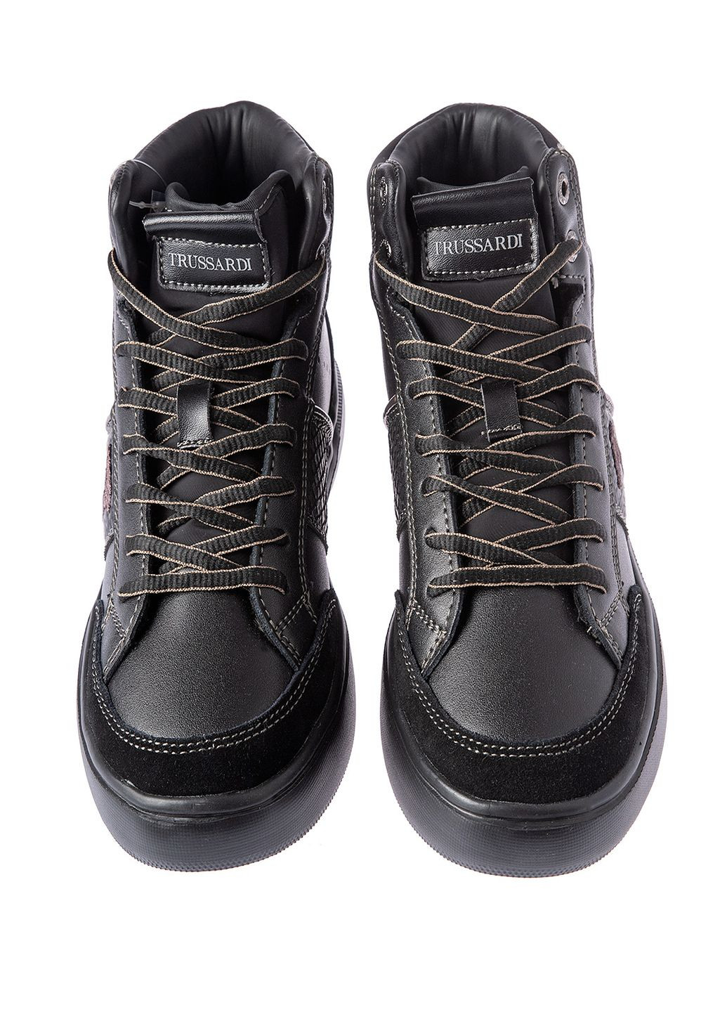 Черные кеды Trussardi Jeans