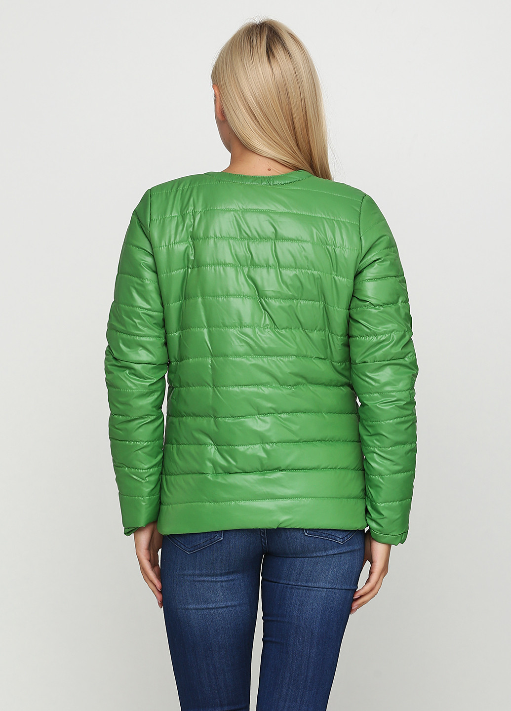 Зеленая демисезонная куртка Ellis