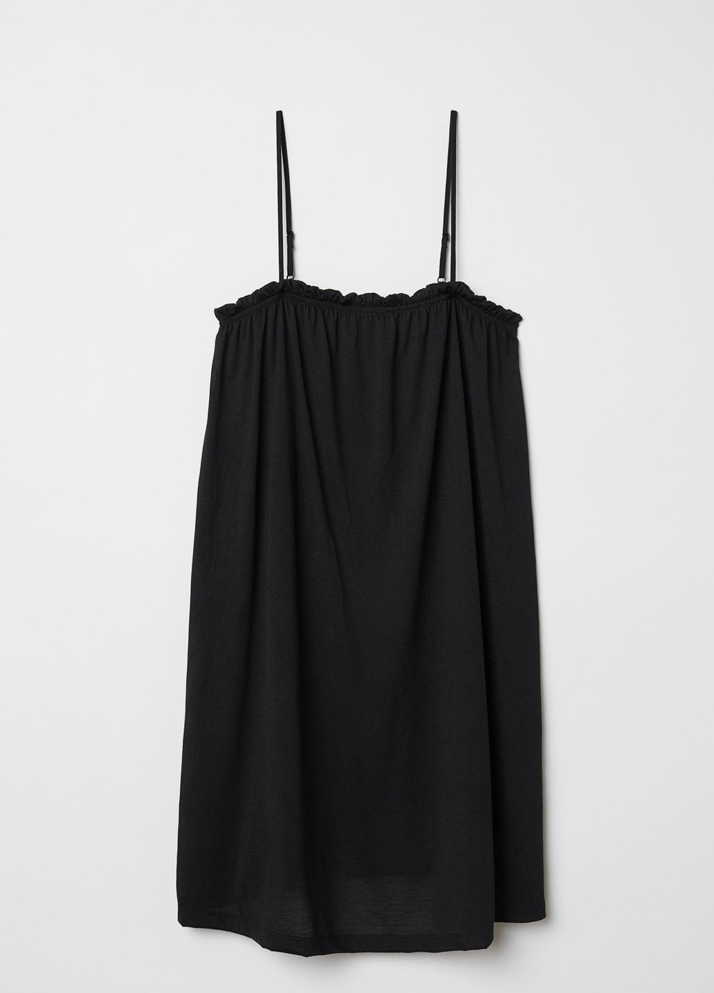 Чорна кежуал сукня H&M однотонна