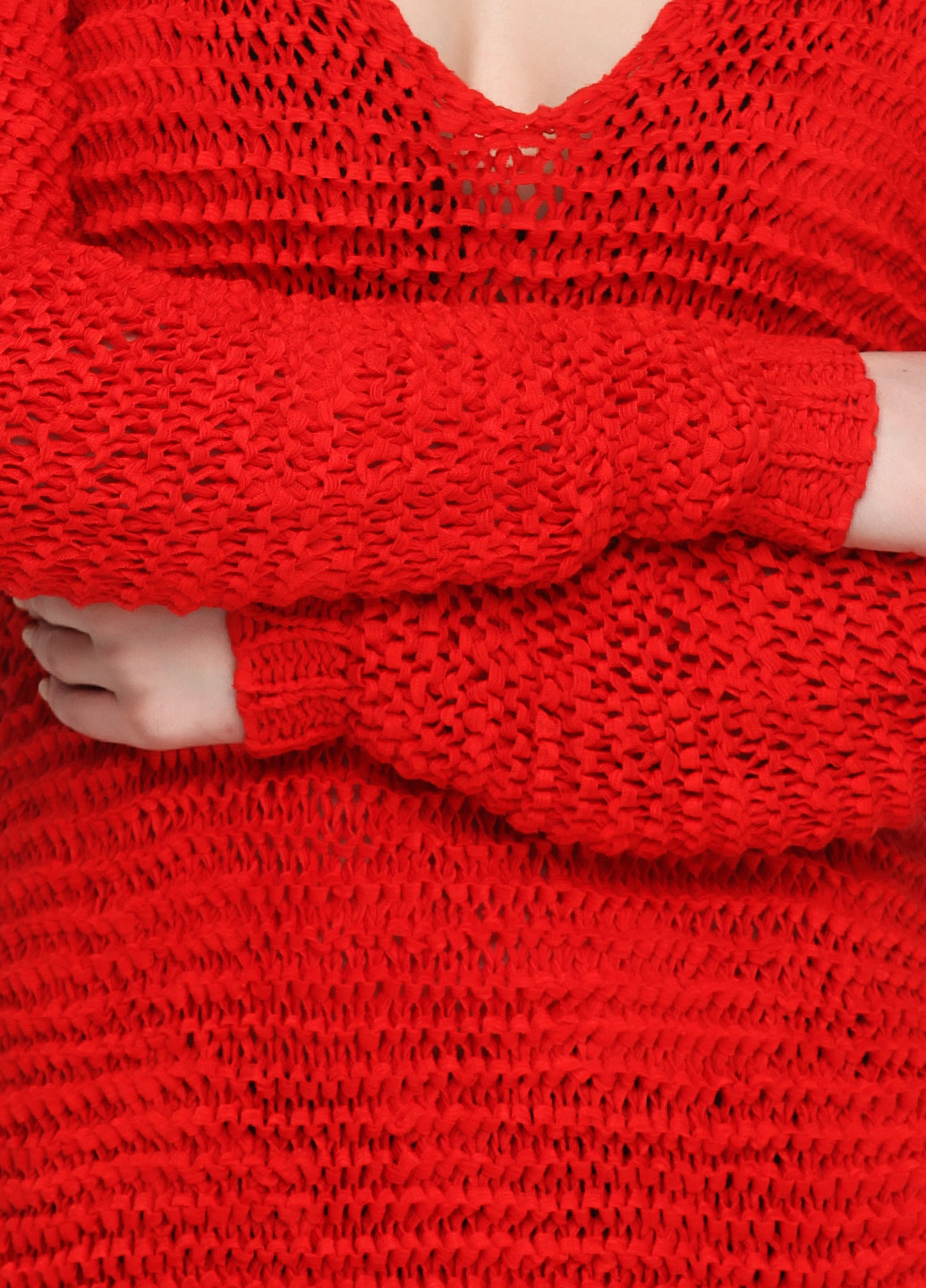 Червоний демісезонний пуловер пуловер H&M