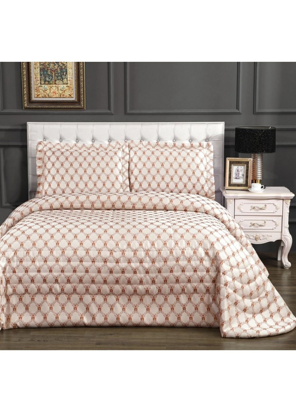 Покрывало 250 х 260 см Semia AR-TR1004403-peach Arya (253661758)