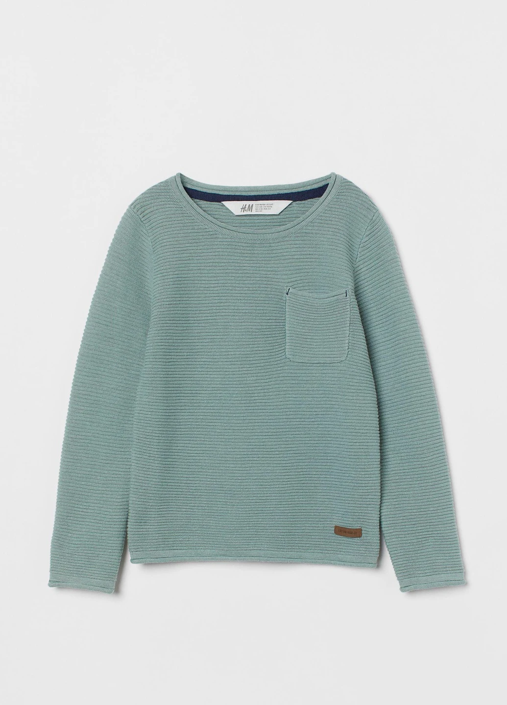 М'ятний джемпер демісезон,блідо-м'ятний, H&M