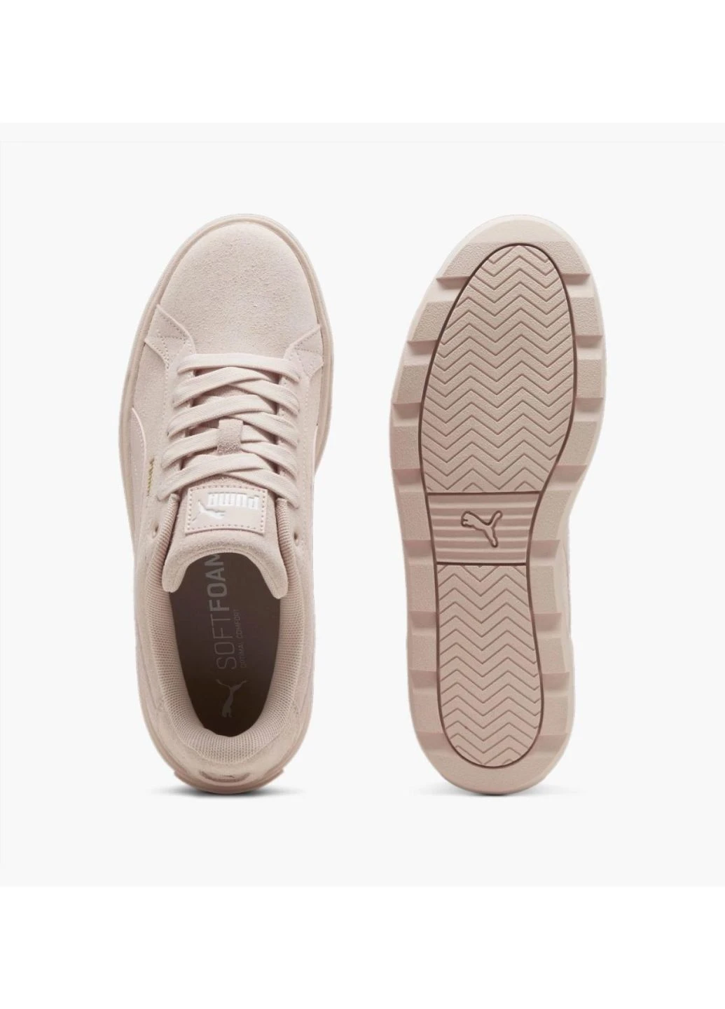 Кроссовки 38461415 Puma Karmen розовые демисезоны (347580038)