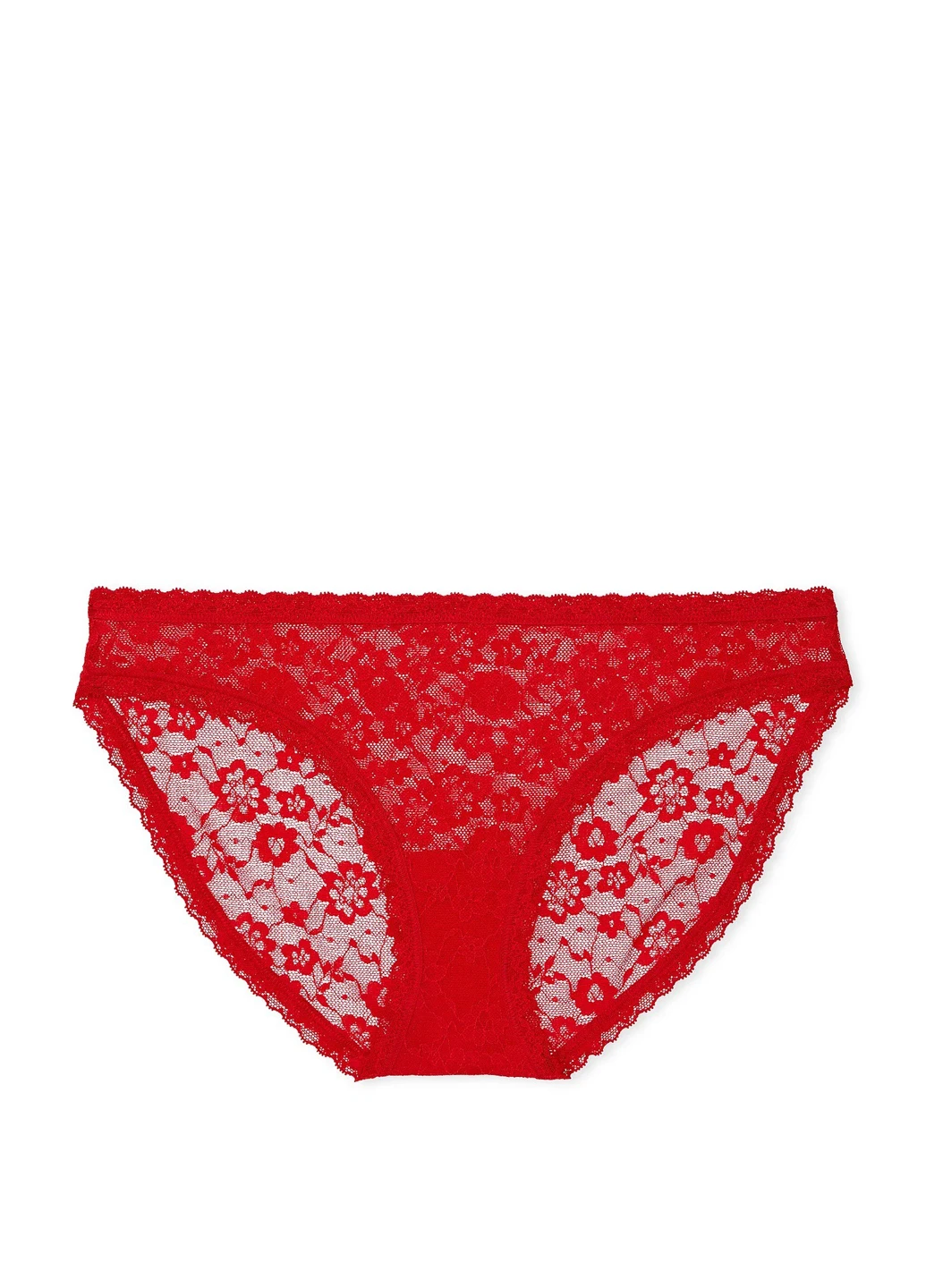 Красный демисезонный комплект (бюстгальтер, трусики) Victoria's Secret