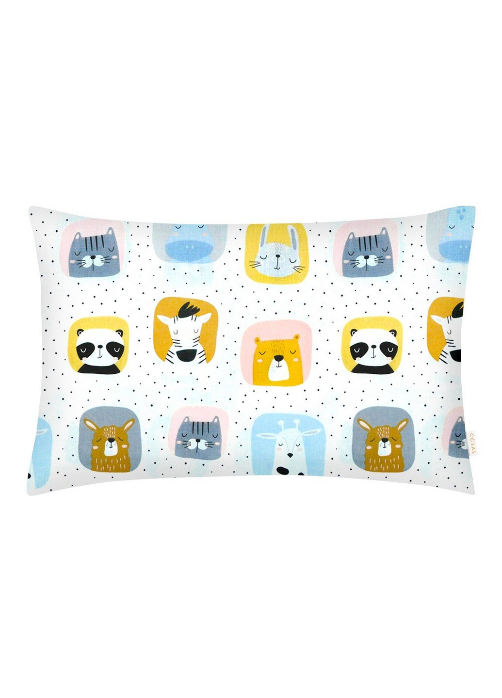 Комплект підліткової постільної білизни ANIMALS COLOR TERRAKOT (Наволочка 50х70 Підковдра 160х220 Простирадло 155х240) Cosas (251422199)