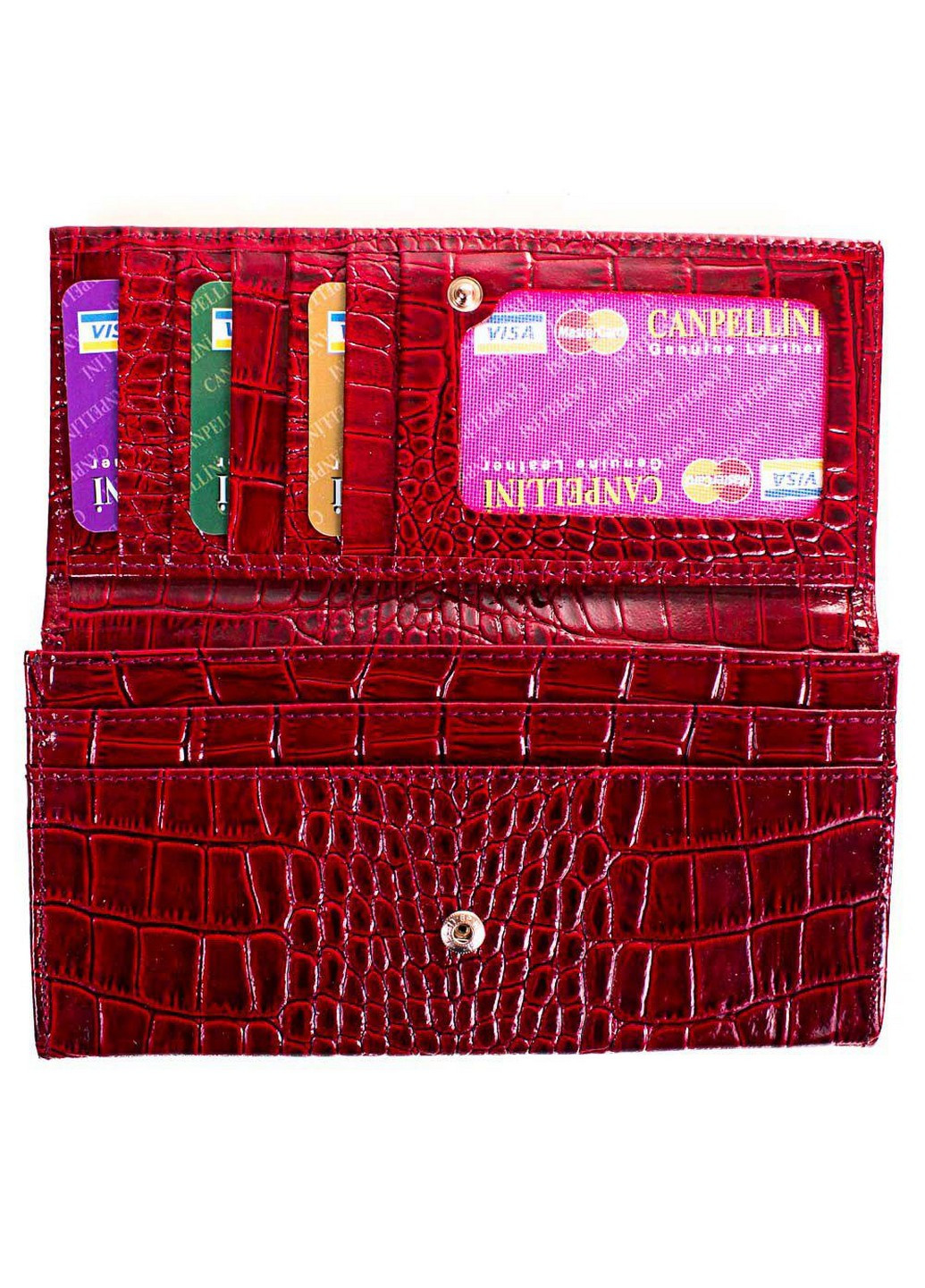 Жіночий шкіряний гаманець 18х9, 5х2, 5 см Canpellini (206211545)