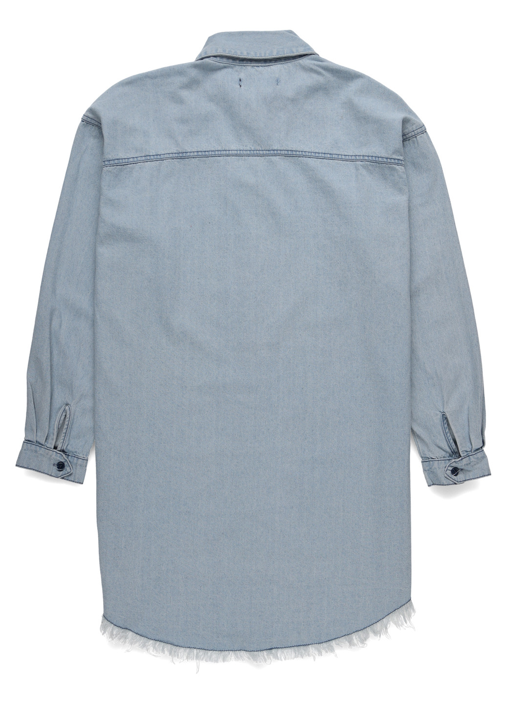Голубое кэжуал, джинсовое платье рубашка Missguided однотонное