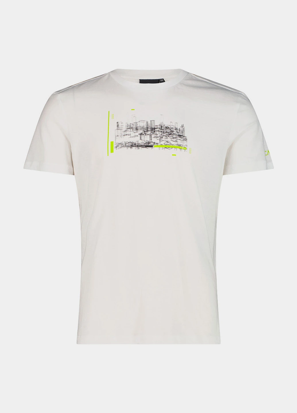 Біла футболка CMP MAN T-SHIRT