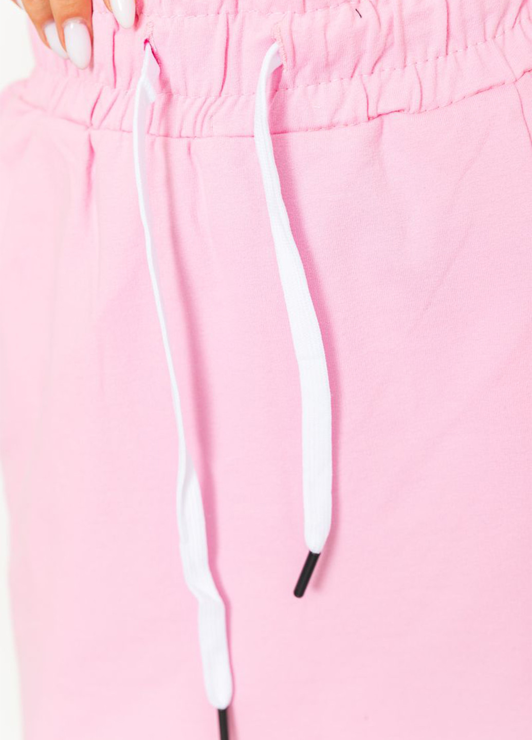 Светло-розовый демисезонный комплект (свитер, юбка) Kamomile