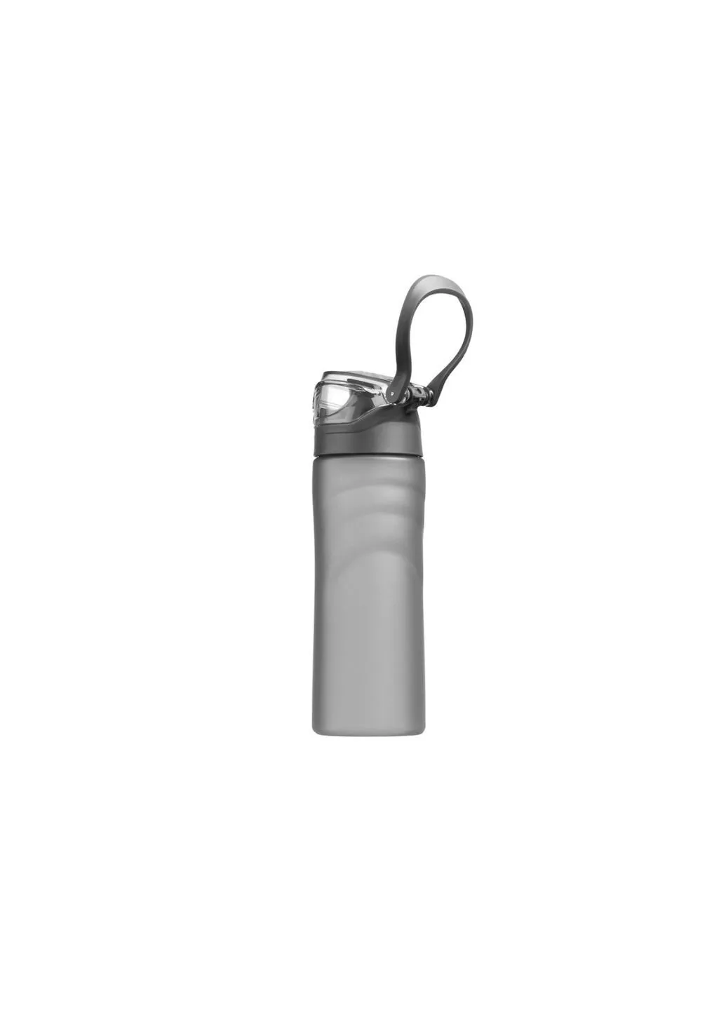 Пляшка для води Matte Bottle AR-2205-PGY 600 мл сіра Ardesto (253868375)