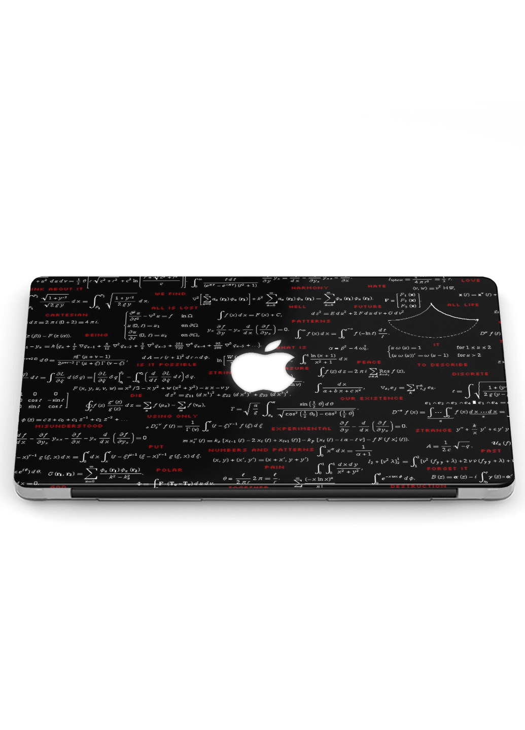 Чехол пластиковый для Apple MacBook Pro Retina 15 A1398 Формулы геометрические (6353-2543) MobiPrint (218859001)