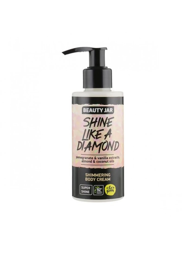Beauty Jar Крем для тела з бліскіткамі Shine Like A Diamond 150 мл — Крем, Латвія (249979651)