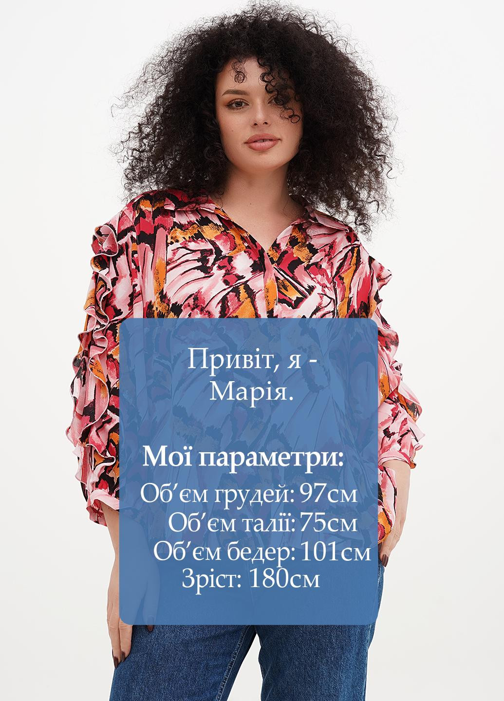 Комбінована блуза investments woman