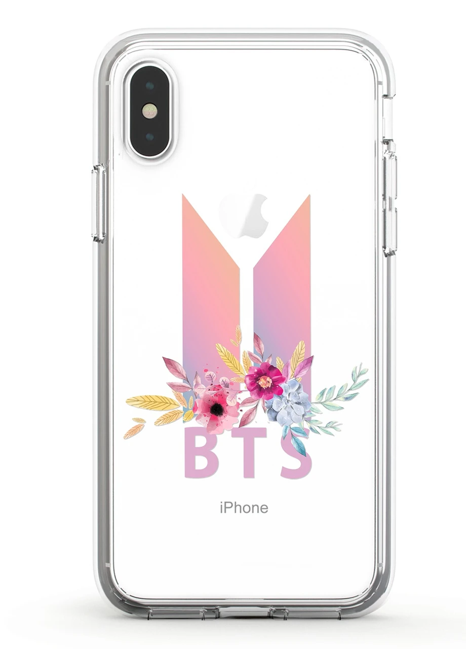 Чохол силіконовий Apple Iphone X БТС (BTS) (6129-1081) MobiPrint (219347369)