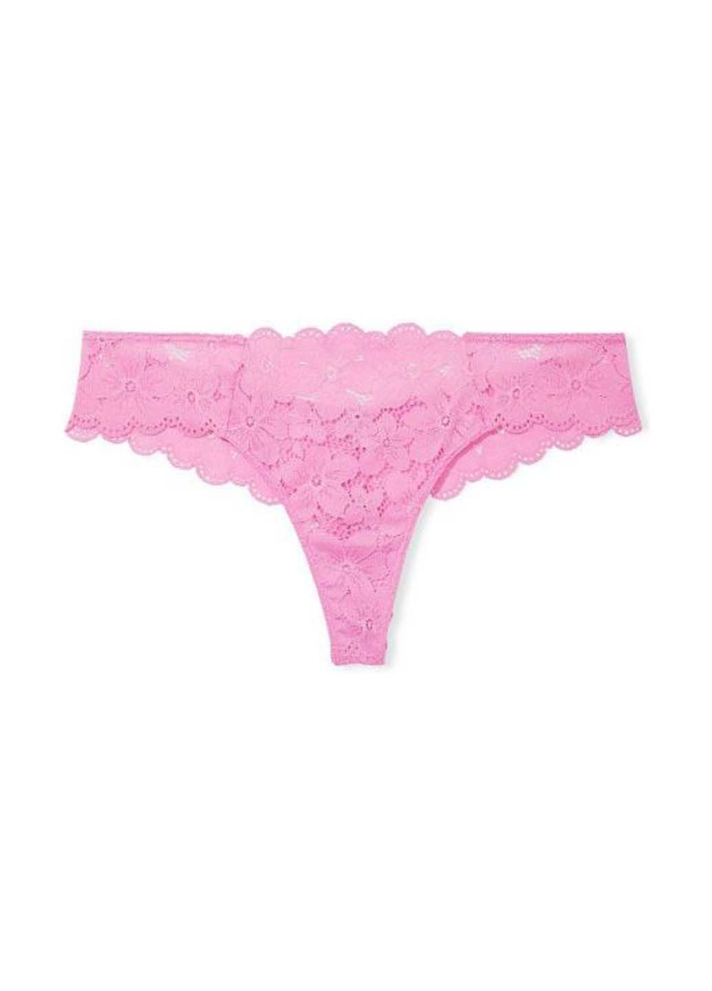 Рожевий демісезонний комплект (бюстгалтер, трусики) Victoria's Secret