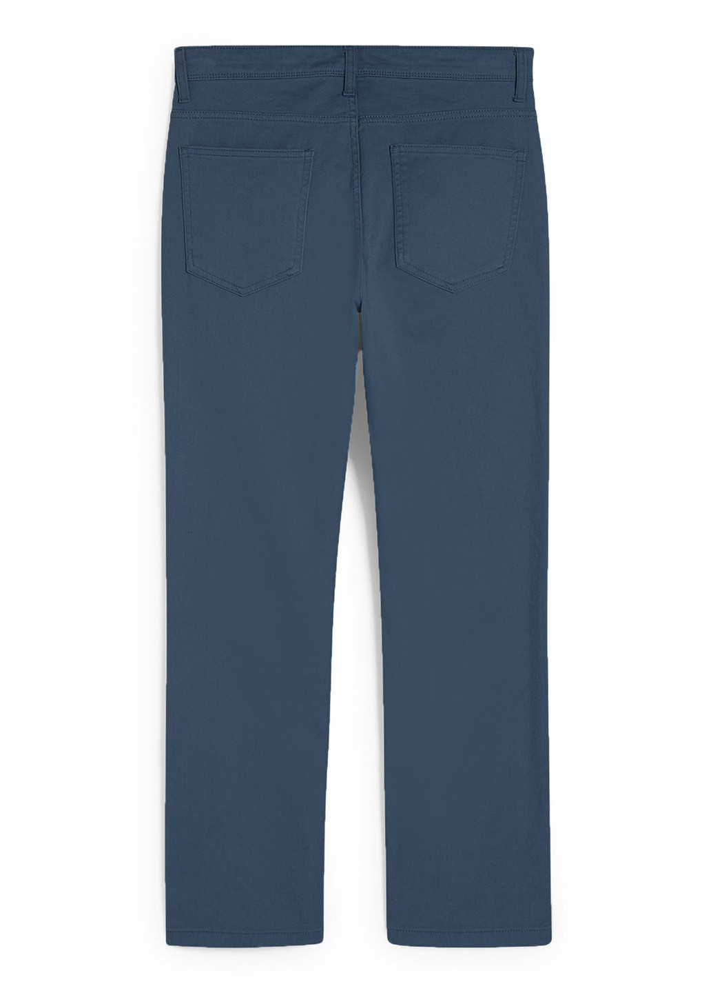 Серо-синие демисезонные зауженные джинсы C&A