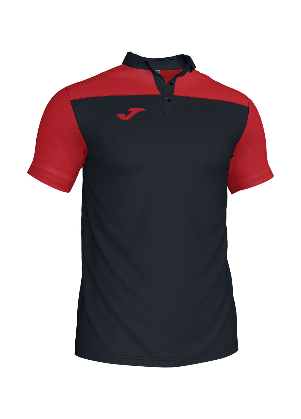 Черная футболка-поло для мужчин Joma с логотипом