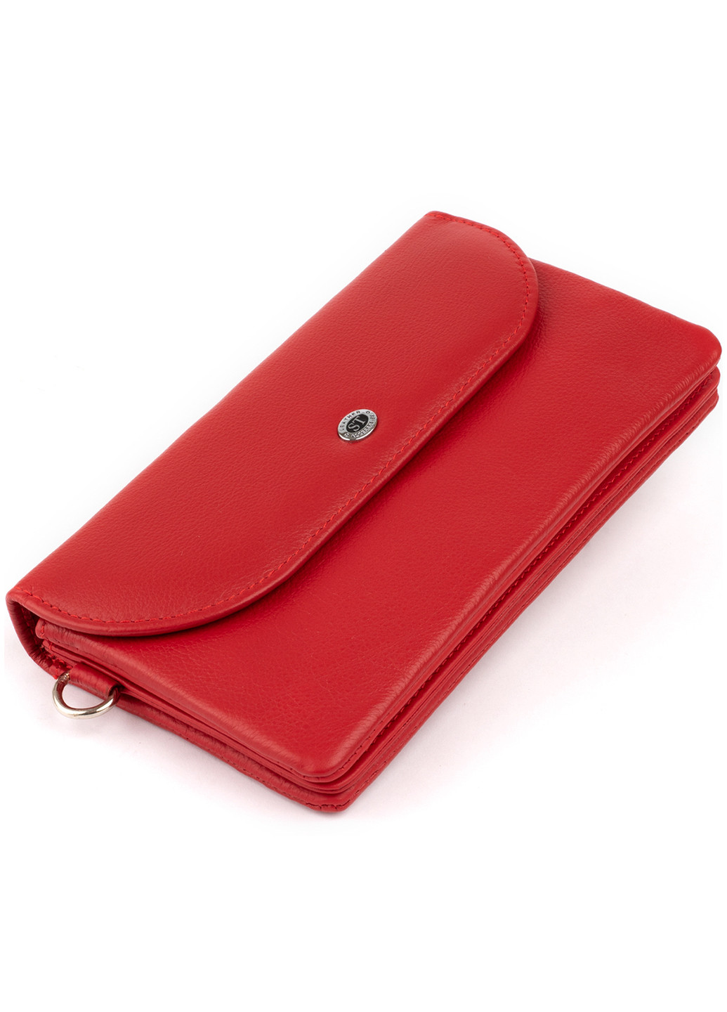 Жіночий шкіряний гаманець-клатч 19х9,5х2,5 см st leather (252131421)