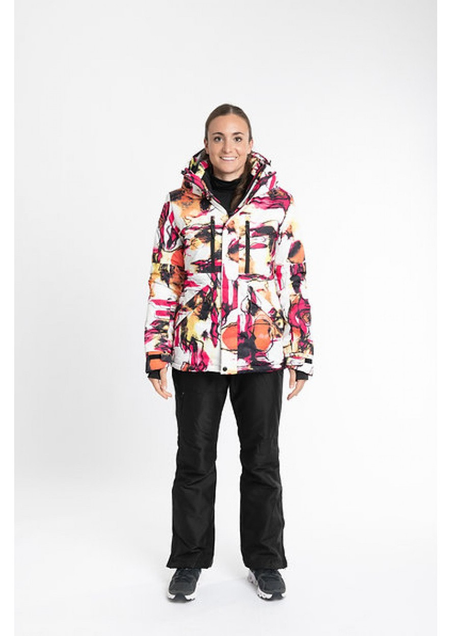 Куртка лыжная женская Holla розовый (B2405-pink) Just Play (255344921)