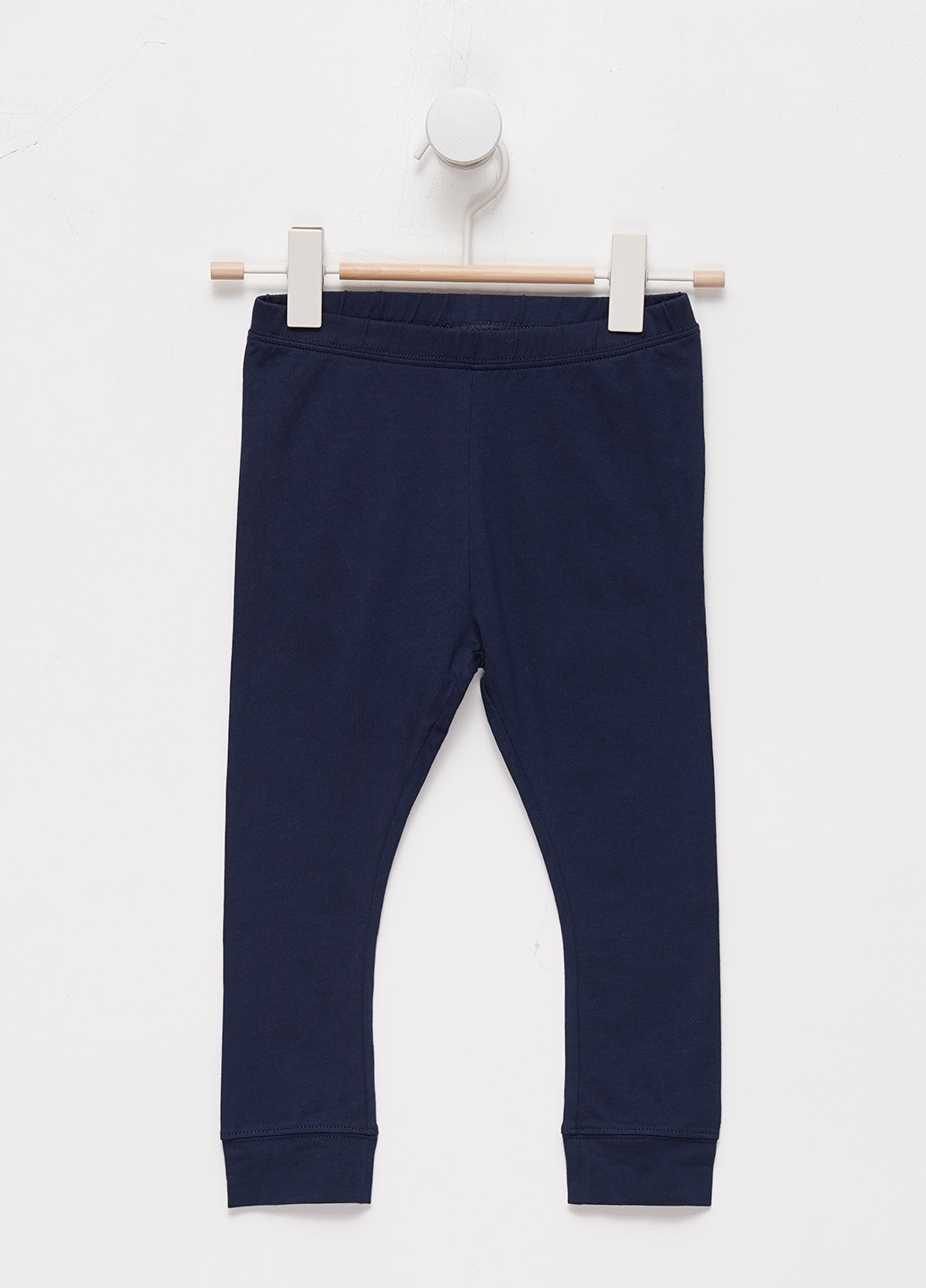 Темно-синие домашние демисезонные брюки джоггеры H&M