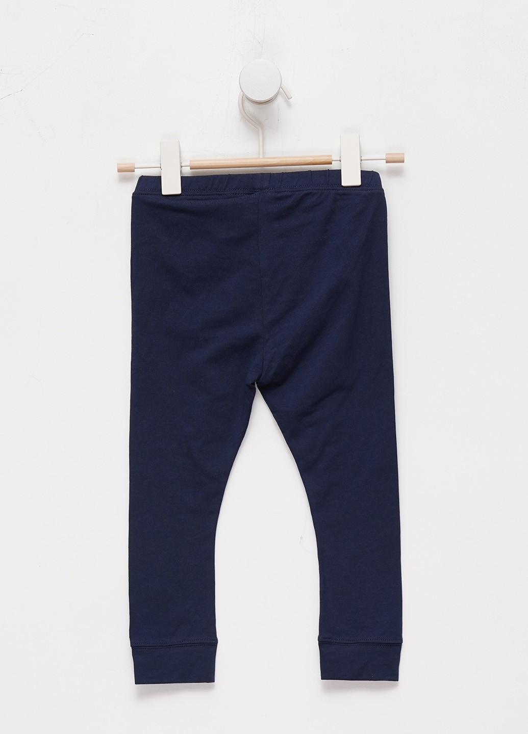 Темно-синие домашние демисезонные брюки джоггеры H&M