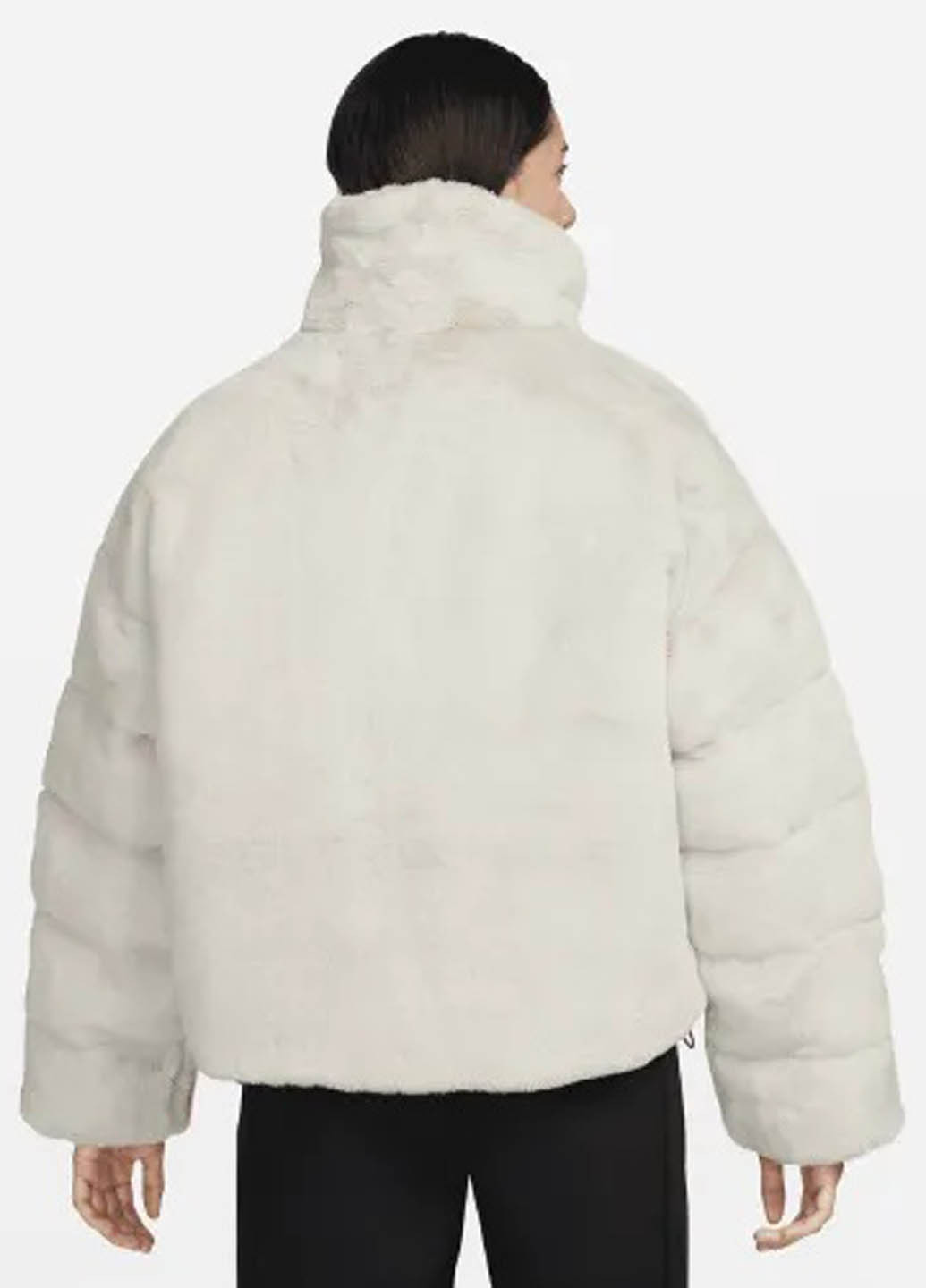 Світло-бежева зимня куртка Nike