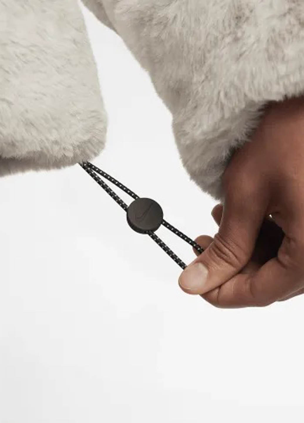 Світло-бежева зимня куртка Nike