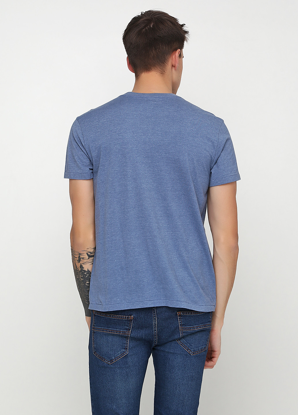Серо-синяя футболка Ralph Lauren