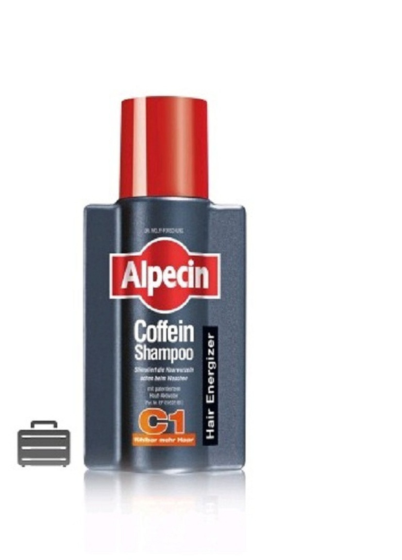 Шампунь проти випадіння волосся з кофеїном 75 мл C1 Coffein Shampoo Alpecin hair energizer (254526728)