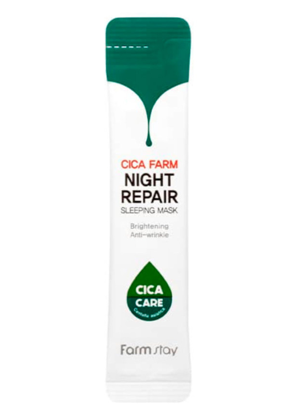 Восстанавливающая ночная маска с центеллой азиатской Cica Farm Night Repair Sleeping Mask 4 мл FarmStay (202415527)