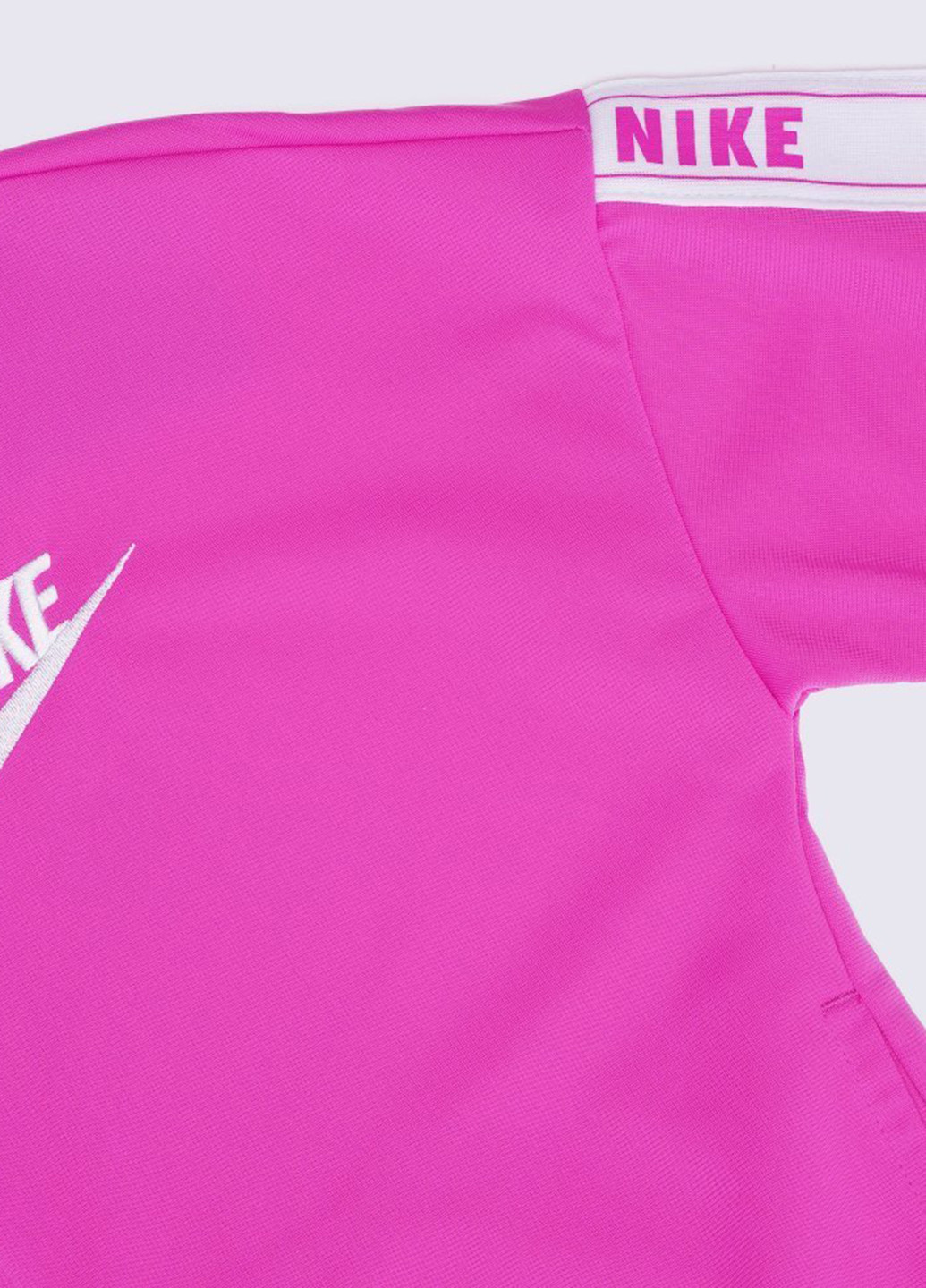 Розовый демисезонный костюм (толстовка, брюки) брючный Nike G Nsw Trk Suit Tricot