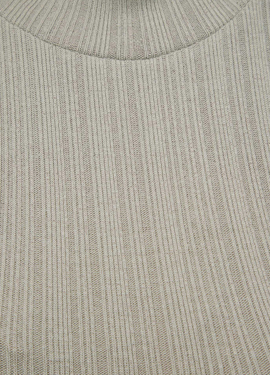 Серое кэжуал платье силуэтная Calvin Klein Jeans однотонное