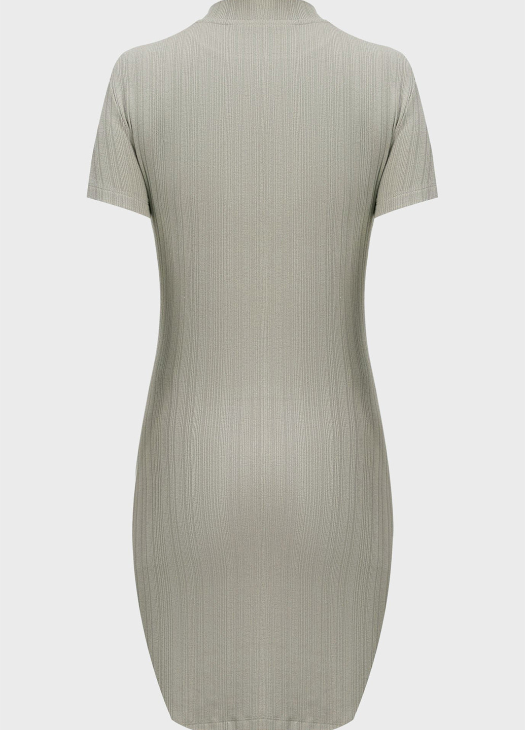 Серое кэжуал платье силуэтная Calvin Klein Jeans однотонное