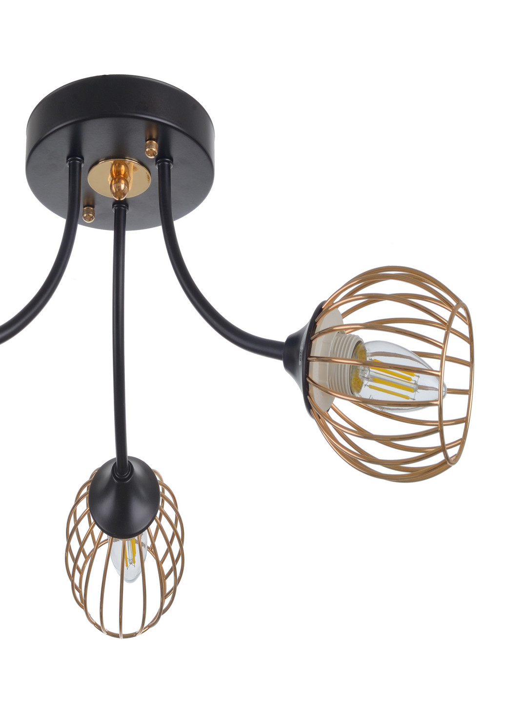 Люстра BL-967S / 3 E27 BK + FG Brille (193196122)