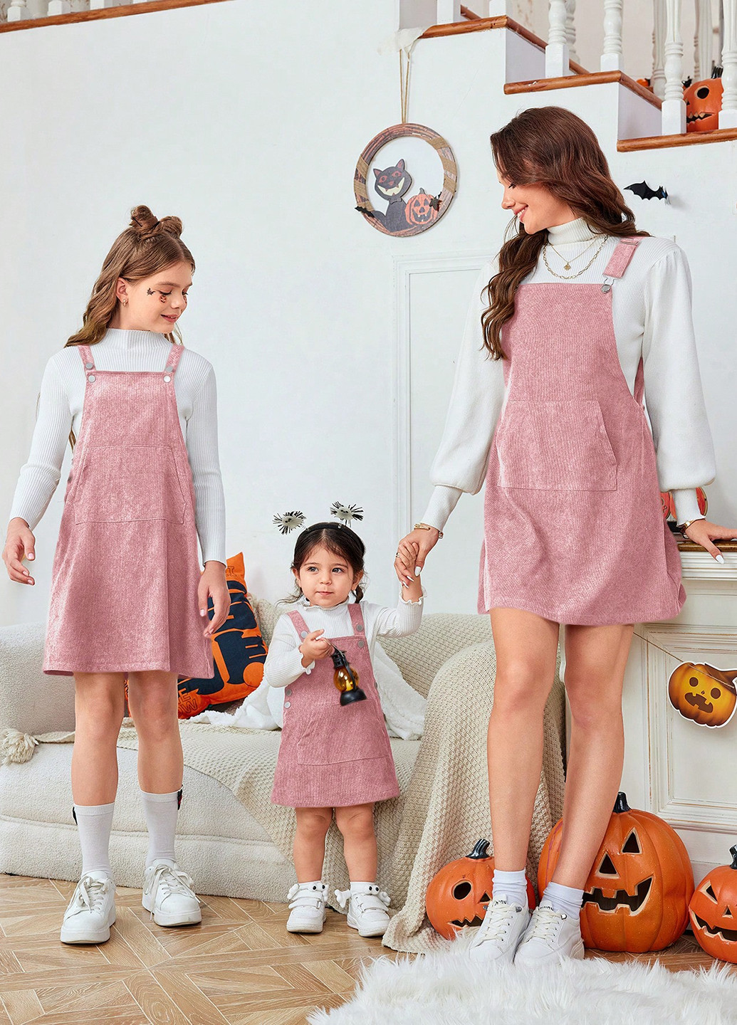 Демисезонный сарафан SHEIN однотонный