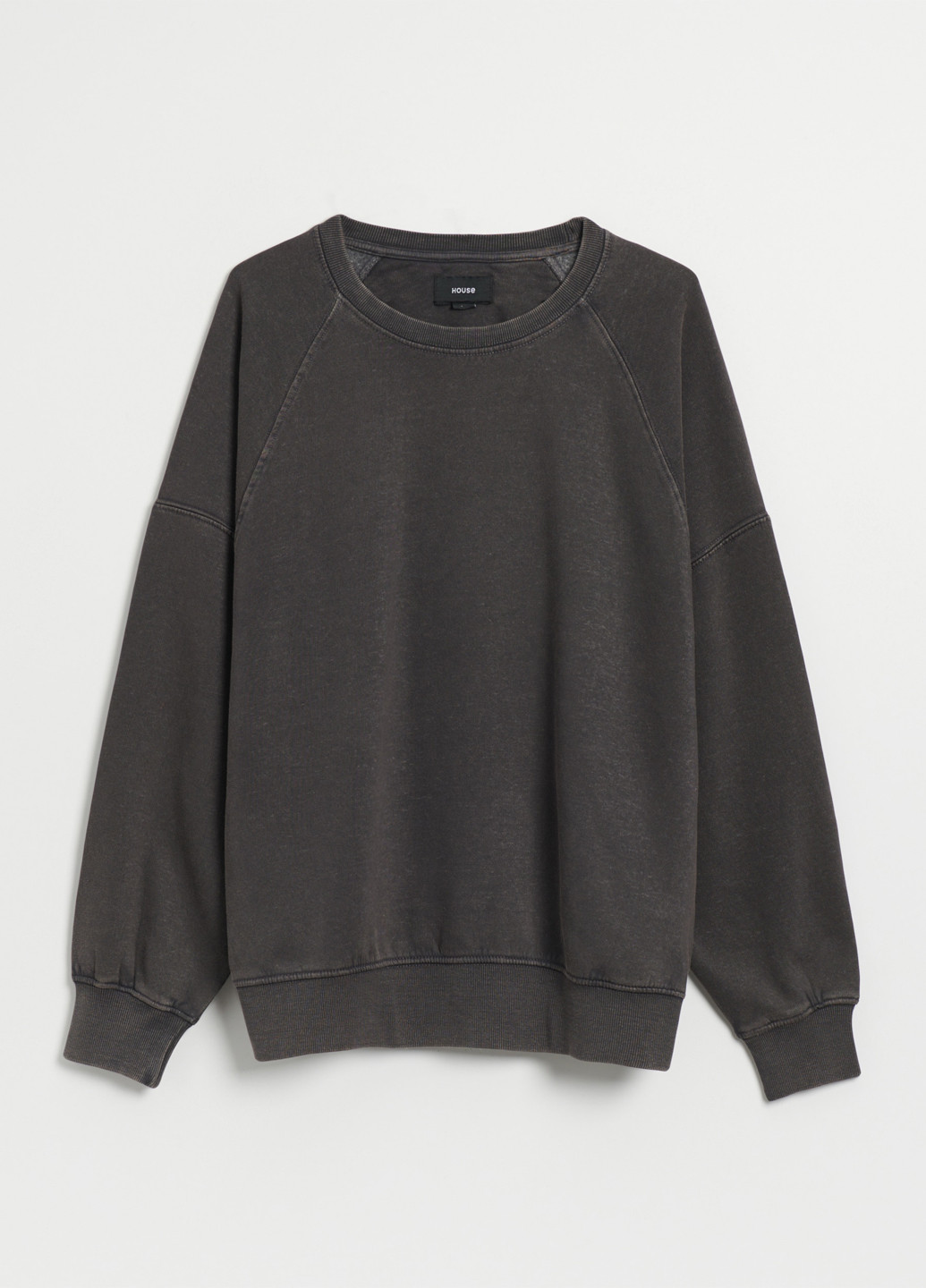 Темно-сірий світшот House варенка без декору (317323045)