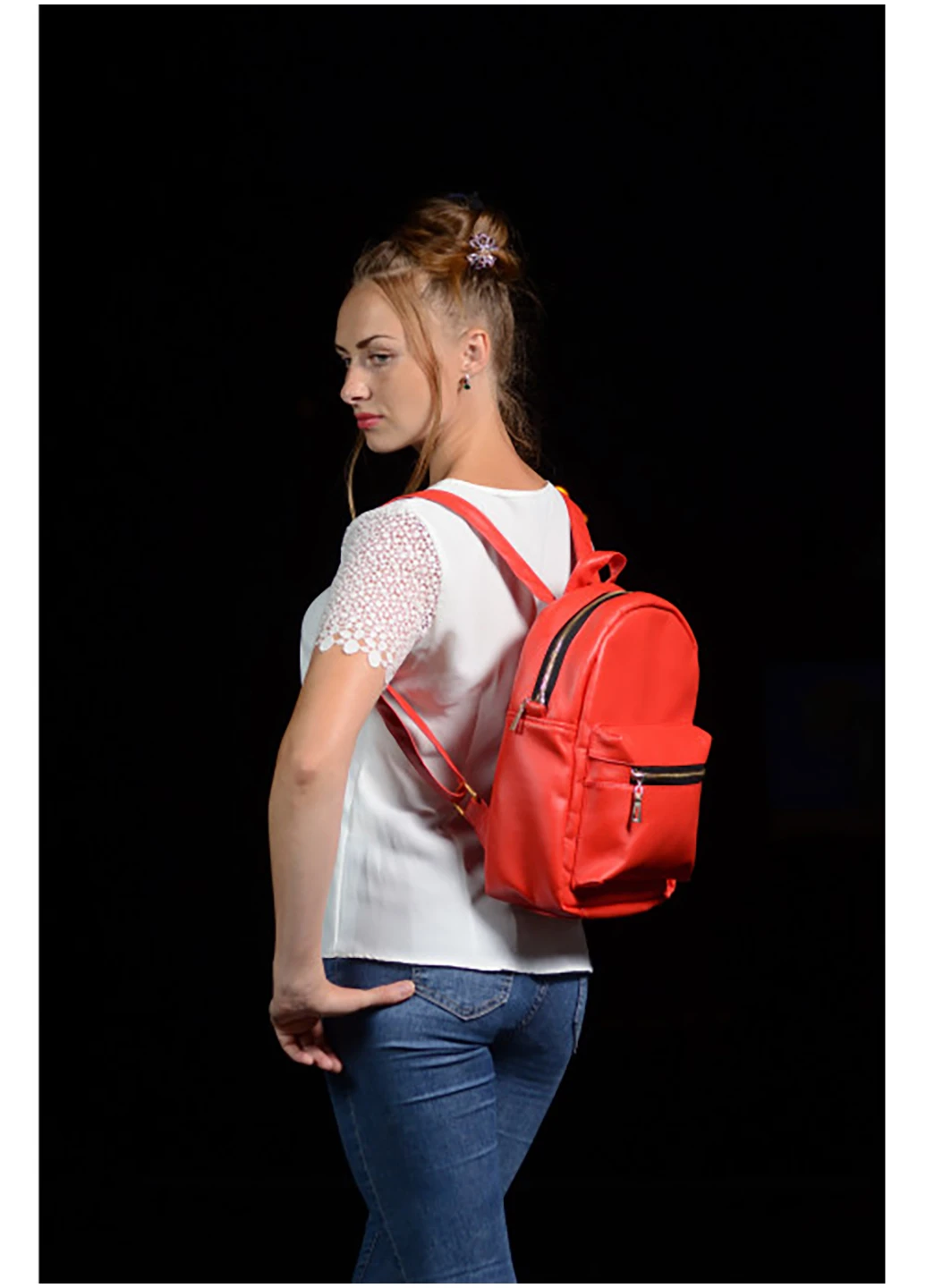 Жіночій рюкзак 32х12х25 см Sambag (252154890)