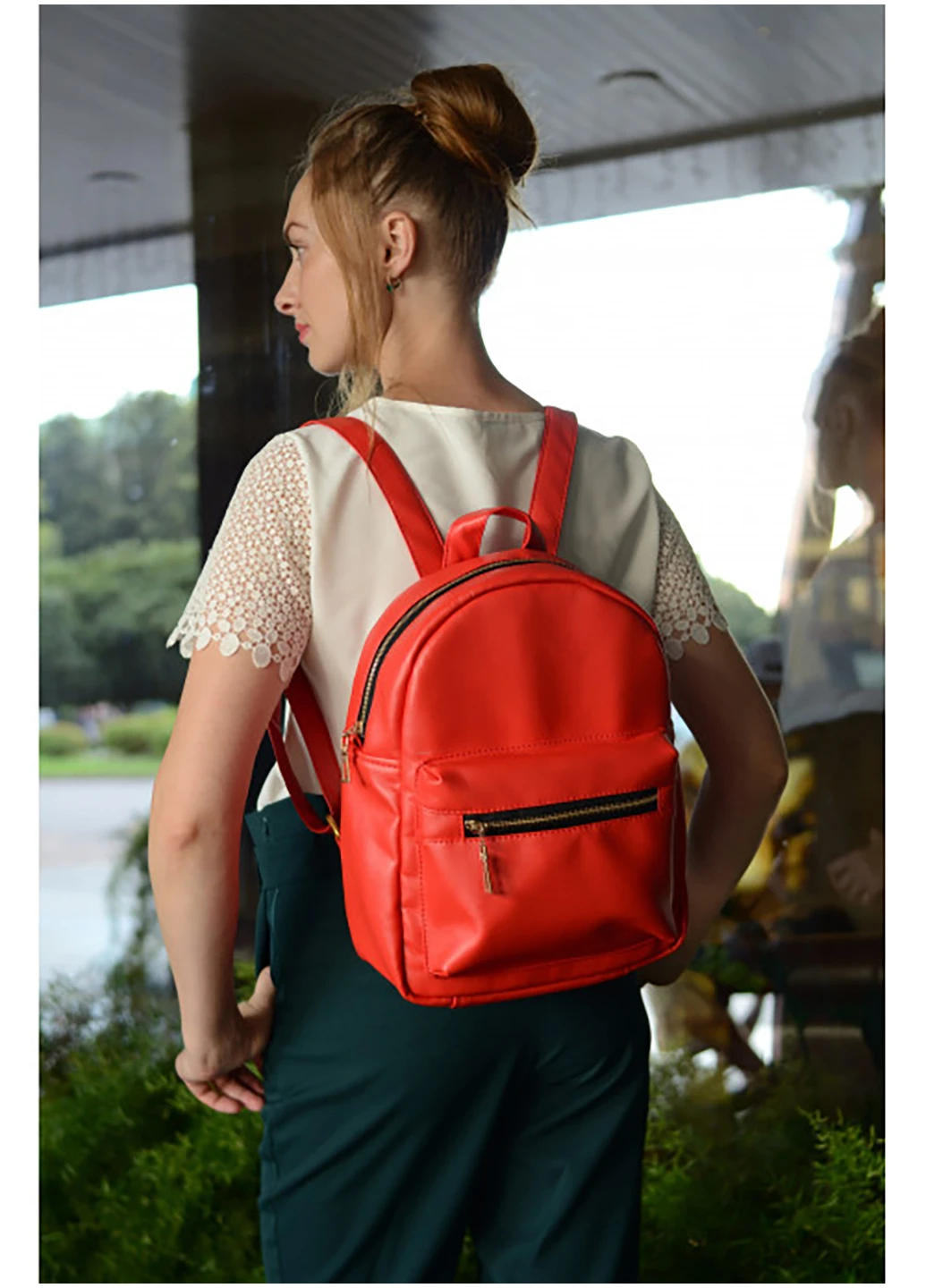 Жіночій рюкзак 32х12х25 см Sambag (252154890)