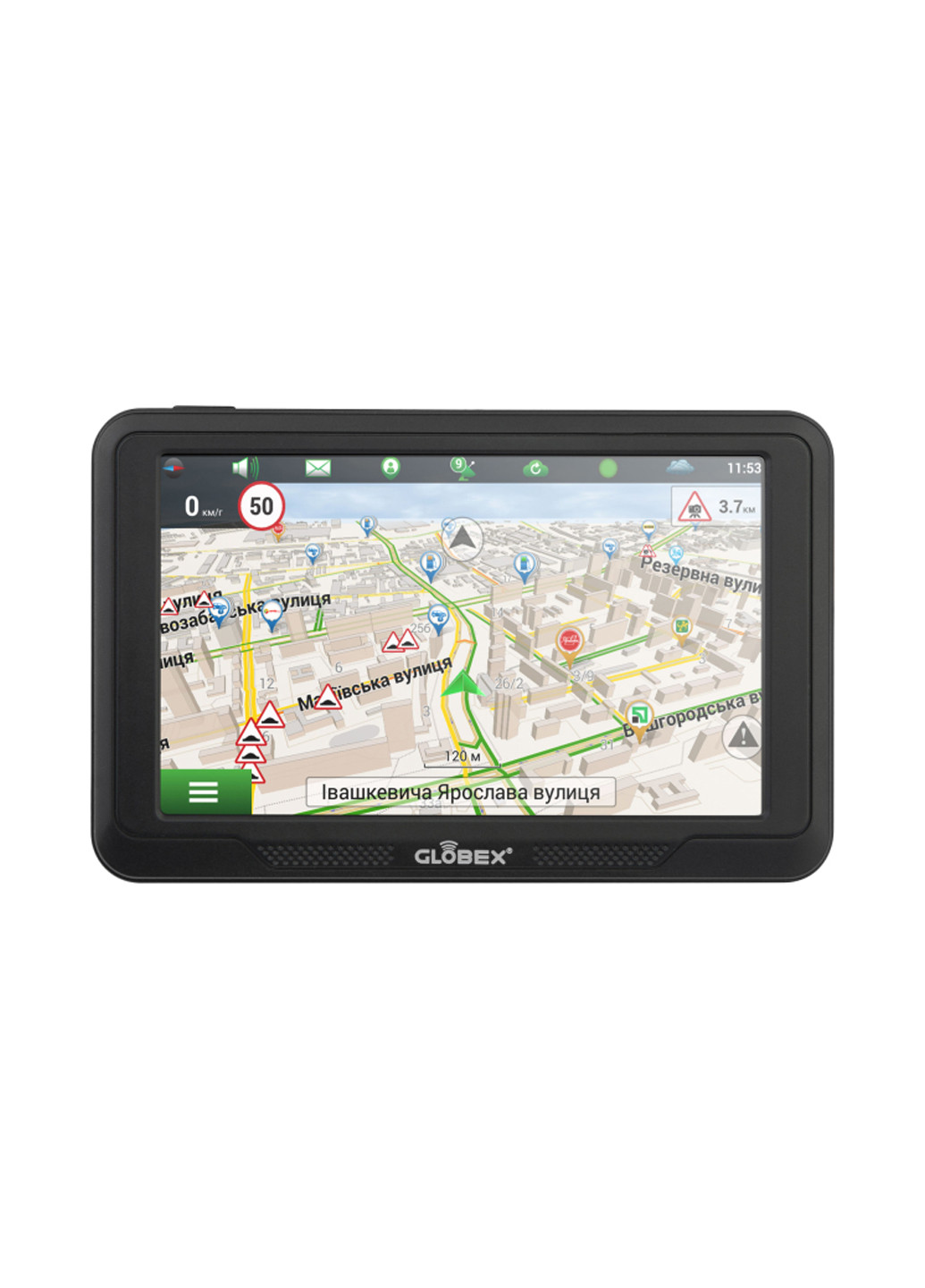 Автомобільний GPS навігатор Globex ge-516 (133781344)