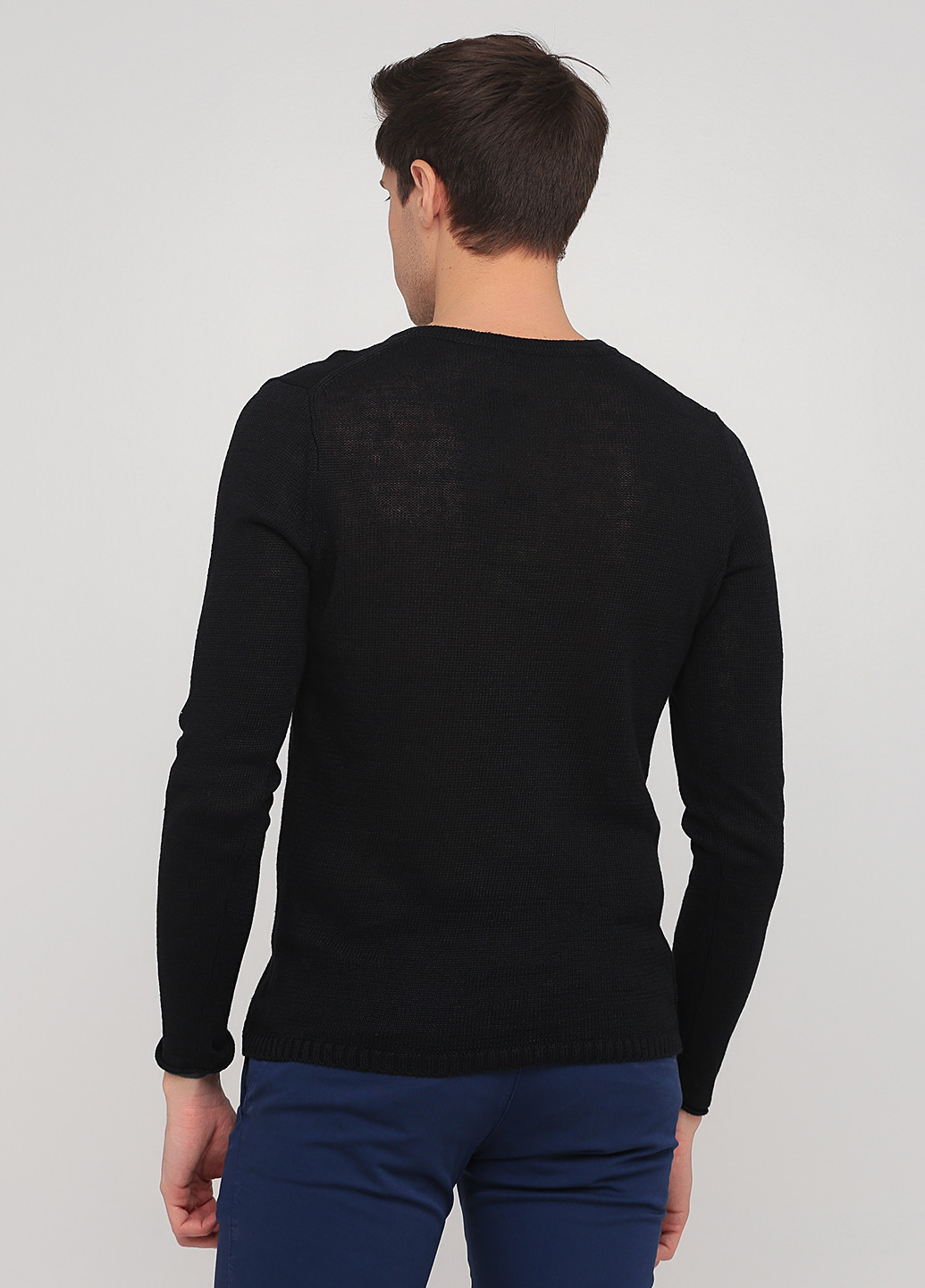 Чорний демісезонний пуловер пуловер Drykorn