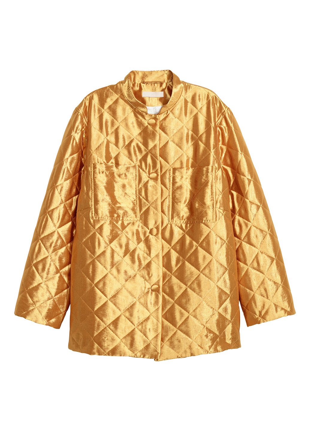Золотиста демісезонна куртка H&M