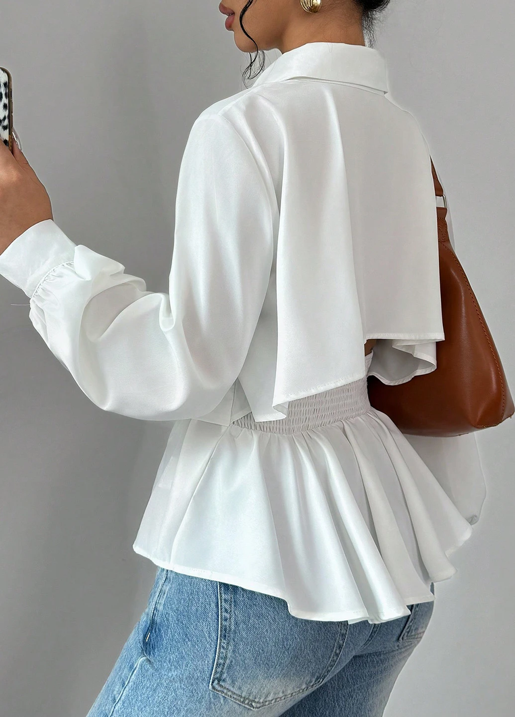 Біла блуза SHEIN